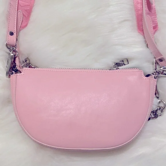 Steve Madden Cobraa Pink Crossbody New Excellent Condition - Picture 10 of 16